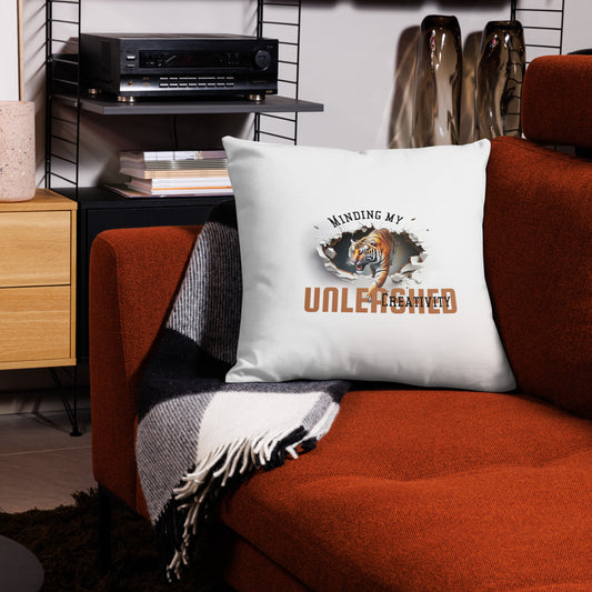 Minding My Unleashed Creativity Premium Pillow
