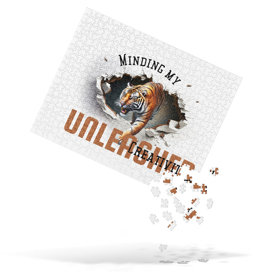 Minding My Unleashed Creativity Jigsaw Puzzle
