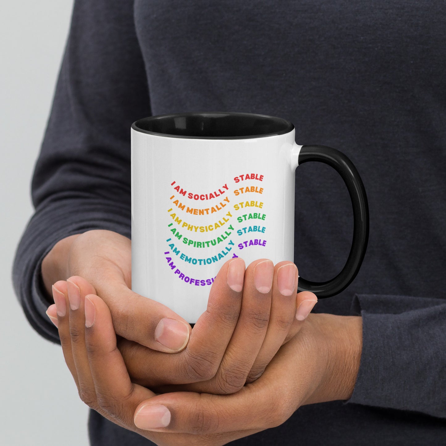 I Am...The Narrative Mug with Color Inside