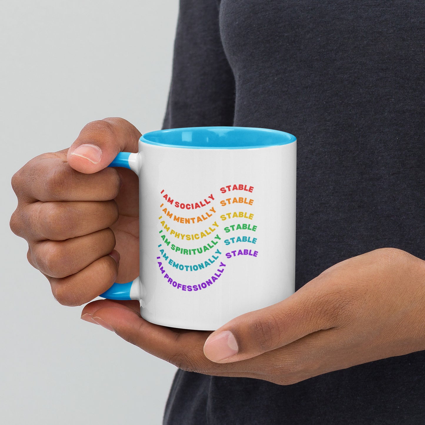 I Am...The Narrative Mug with Color Inside