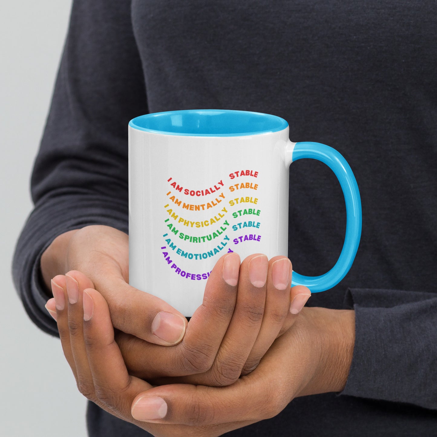 I Am...The Narrative Mug with Color Inside