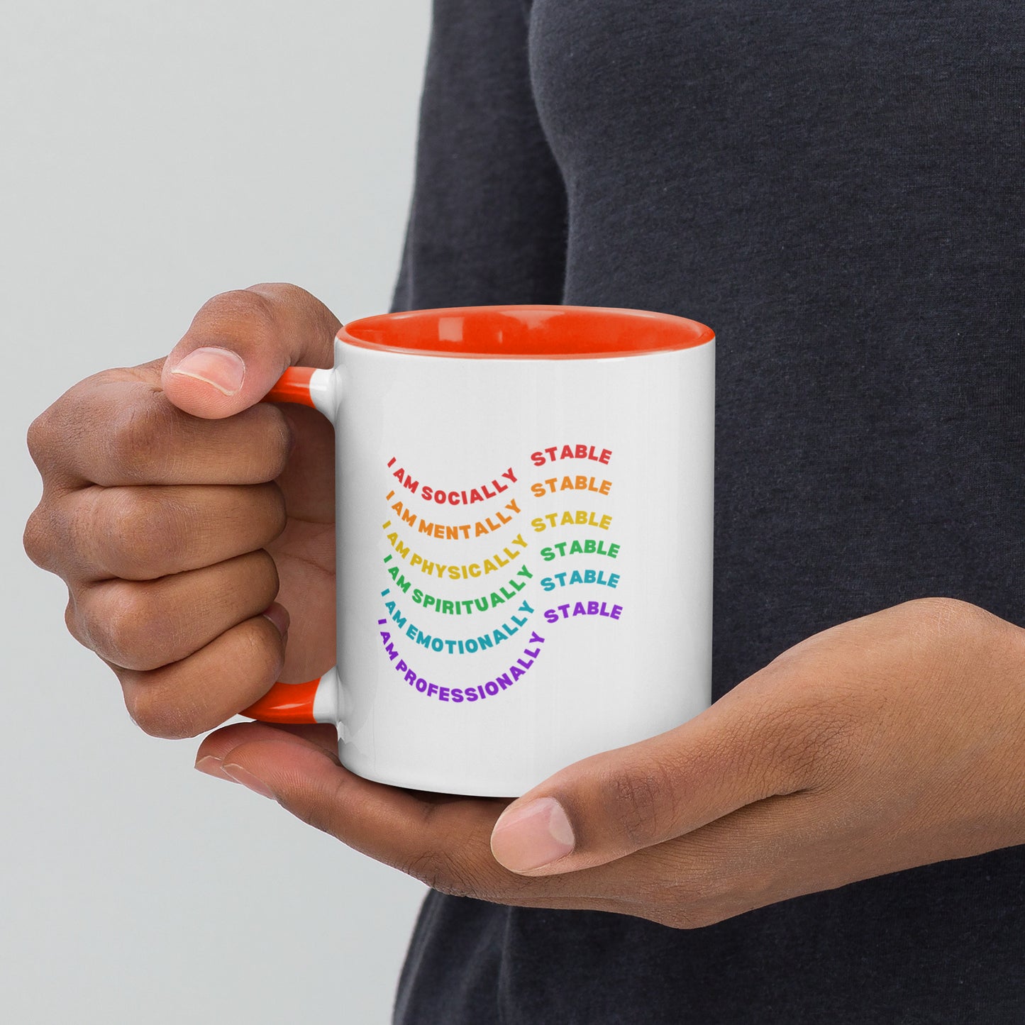 I Am...The Narrative Mug with Color Inside