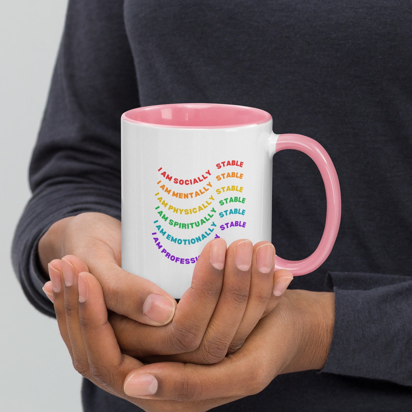 I Am...The Narrative Mug with Color Inside