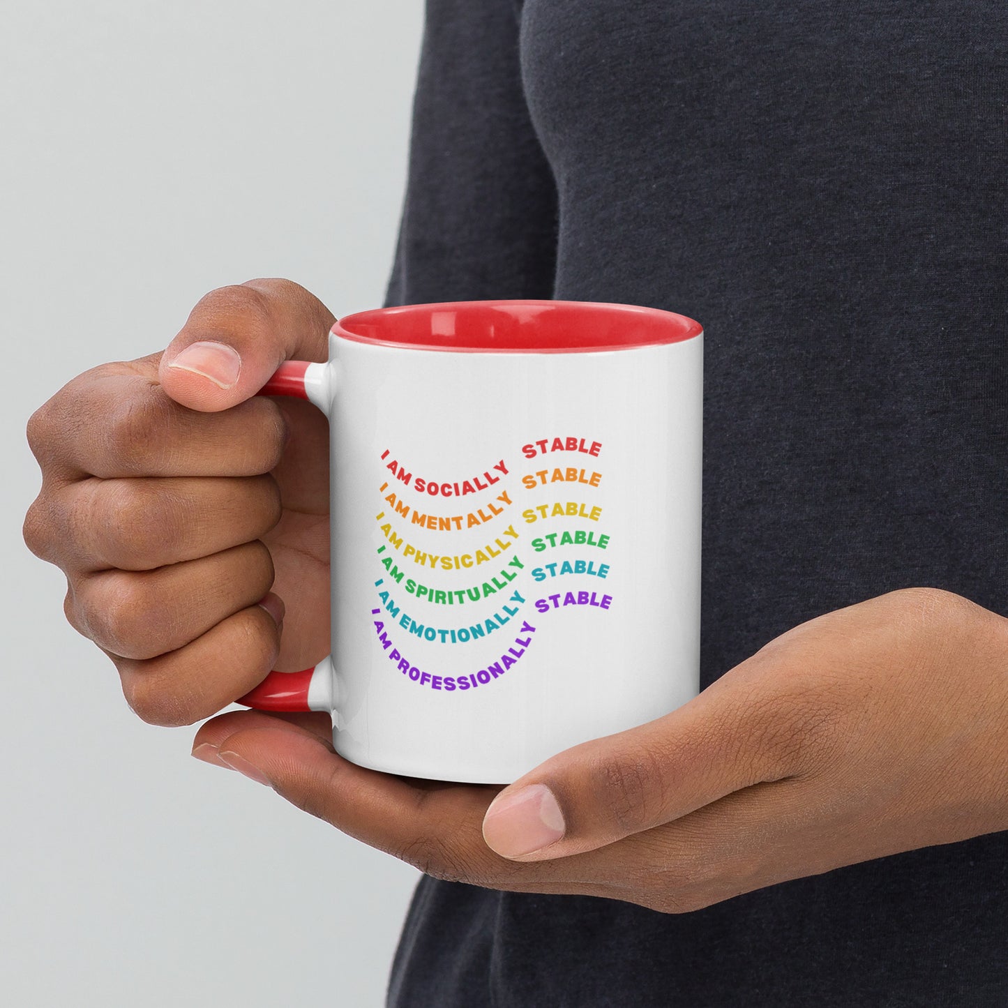 I Am...The Narrative Mug with Color Inside