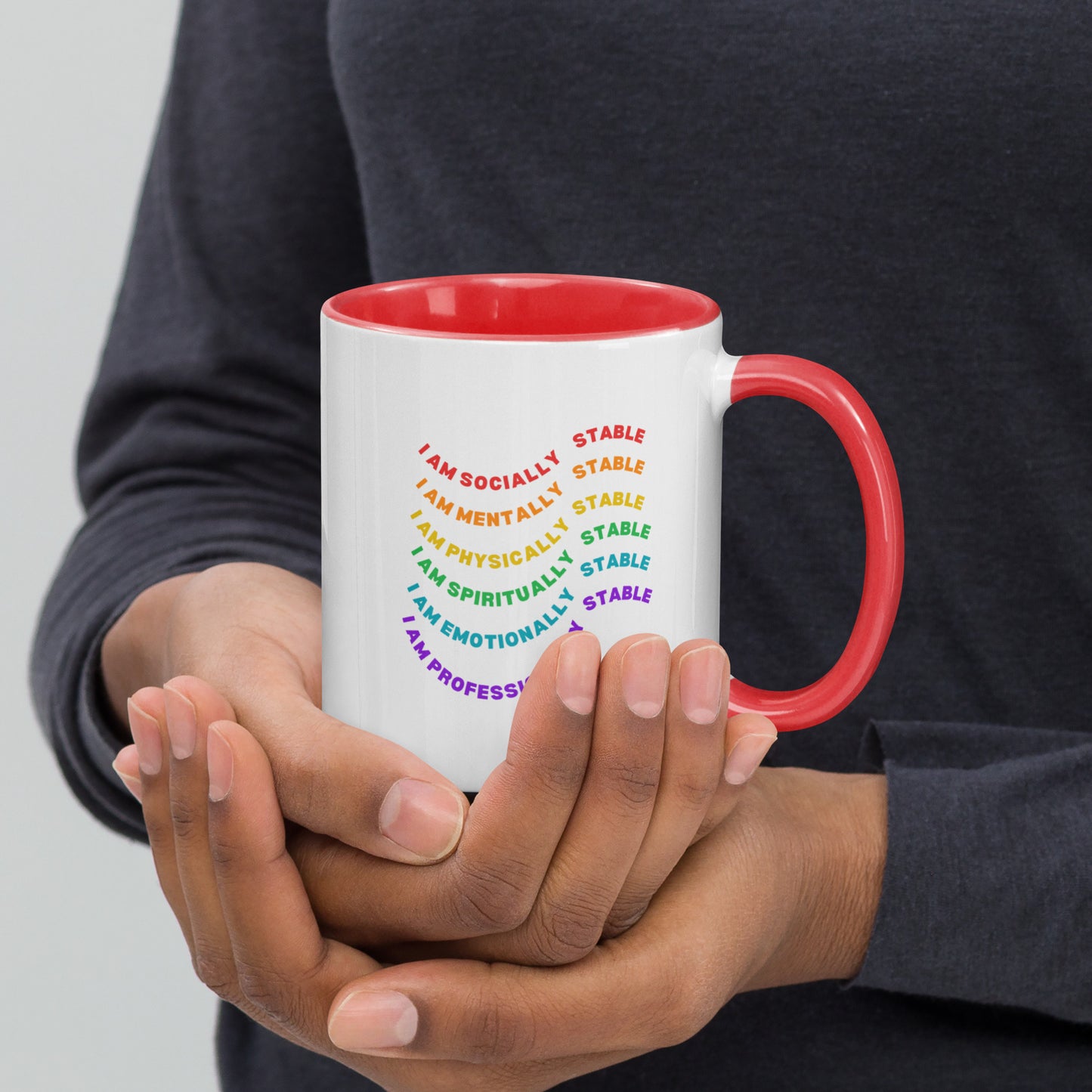 I Am...The Narrative Mug with Color Inside