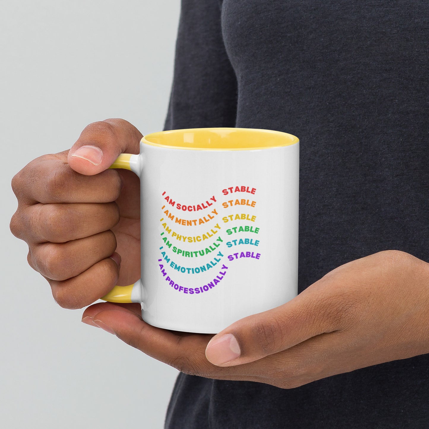 I Am...The Narrative Mug with Color Inside