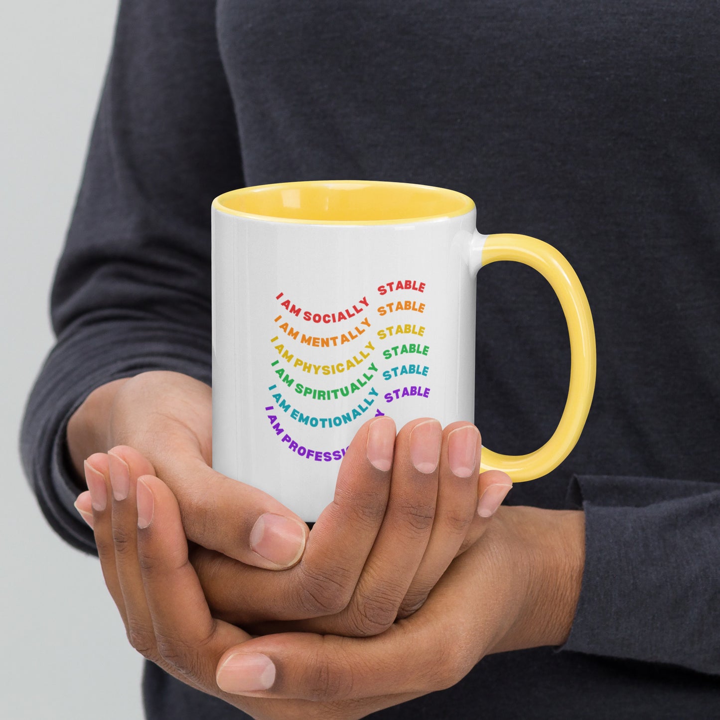 I Am...The Narrative Mug with Color Inside